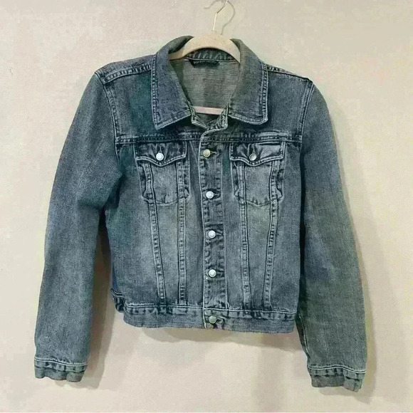 Vintage Boston Proper Essential Medium Wash Denim Jacket Women’s Size Medium - Picture 1 of 4